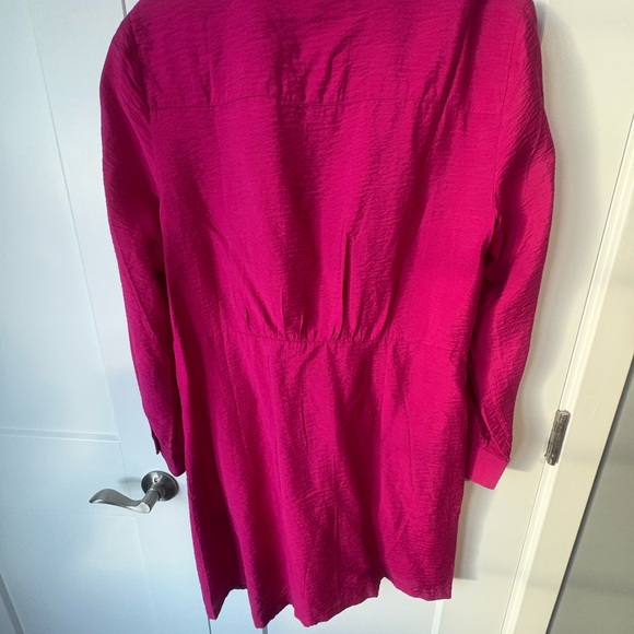 LOFT Fuchsia Dress - Picture 3 of 4